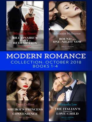 cover image of Modern Romance October Books 1-4